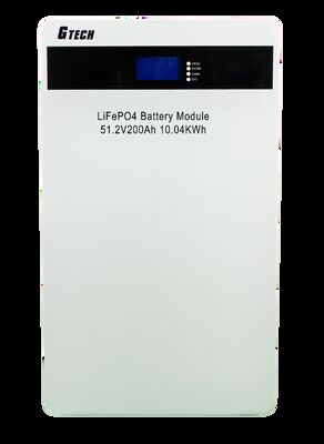51.2V 200Ah 10KWH House Power Energy Storage Lithium Battery System With Smart BMS 