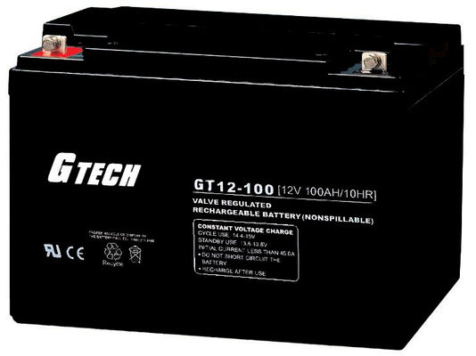 Maintenance Free Sealed Lead Acid Battery 12v 100ah For UPS Telecom