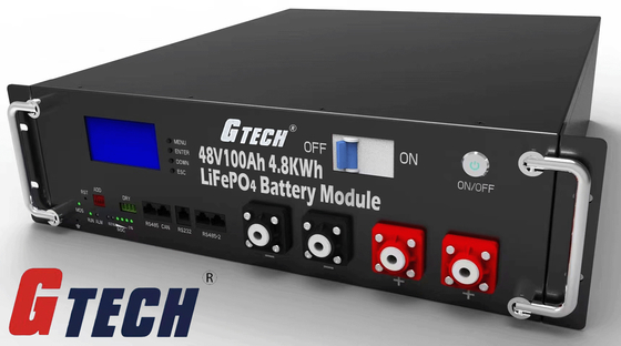 Συσκευή μπαταρίας 12V24V48V LiFePO4 600*460*457mm βαθμού Α για υποστήριξη ενέργειας