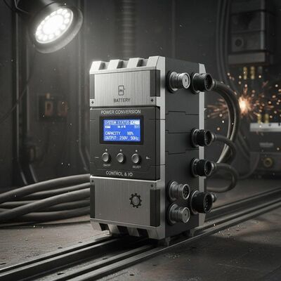 Συμπαγής Βιομηχανική Τροφοδοσία UPS με Αρθρωτό Σχεδιασμό και Επεκτάσιμη Χωρητικότητα Κατάλληλη για Δύσκολες Βιομηχανικές Εφαρμογές