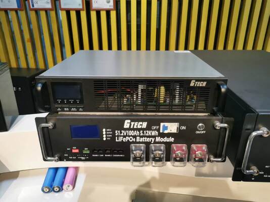 LiFePO4 βαθύ κύκλο 51.2V100AH 5KWH μπαταρία για αποθήκευση ηλιακής ενέργειας