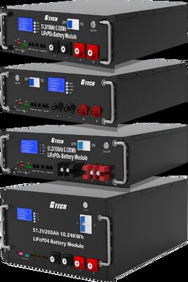 Συσκευή μπαταρίας LiFePO4 51.2V 200Ah 10KWH Συσκευή αποθήκευσης ενέργειας για UPS