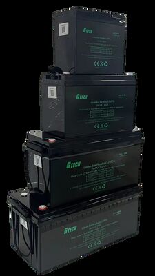 G TECH 12.8V314AH Αντικατάσταση οξέος μολύβδου LiFePO4 μπαταρία 6000 φορές