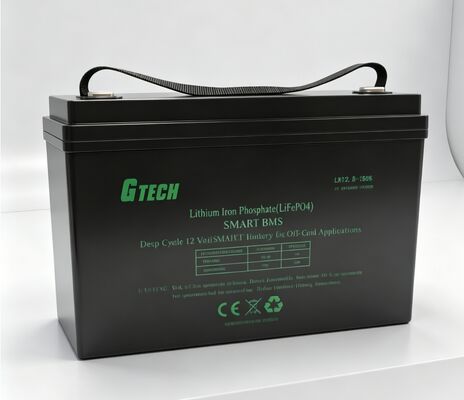 12.8V 150Ah μπαταρία LiFePO4 με 6000 κύκλους για αποθήκευση ηλιακής ενέργειας