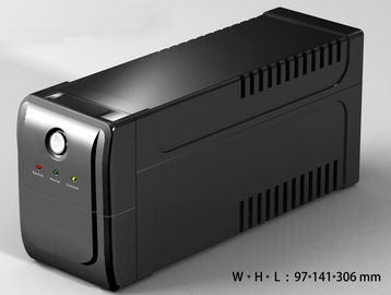 η γραμμή διαλογικό UPS 1KVA 1.5KVA τροποποίησε την αυτόματη χρέωση κυμάτων ημιτόνου με την πλαστική περίπτωση μετάλλων