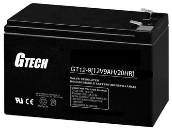 2.55kg Βάρος 12v Vrla Σφραγισμένη μπαταρία θειικού οξέος για εφαρμογές UPS, τηλεπικοινωνιών, συστήματος συναγερμού και ηλιακού συστήματος