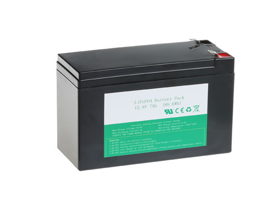 Τελικό 12.8V 7AH 9AH LiFePO4 πακέτο μπαταριών F2